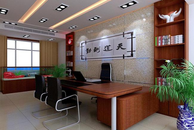 正确办公桌风水摆设风水